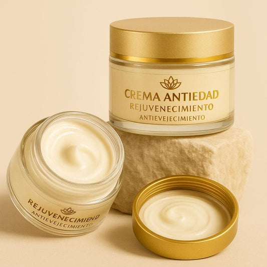 Crema Rejuvenecedora y Anti-Envejecimiento