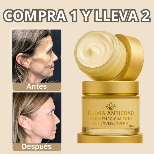 Crema Rejuvenecedora y Anti-Envejecimiento